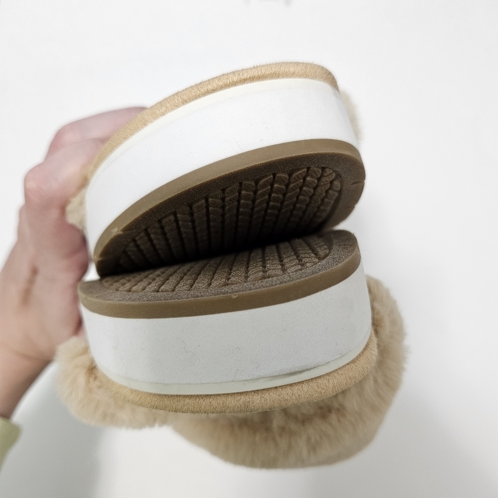 Koolaburra By UGG Roubie Fuzz Slide Sandal/Slipper - Picture 5 of 9